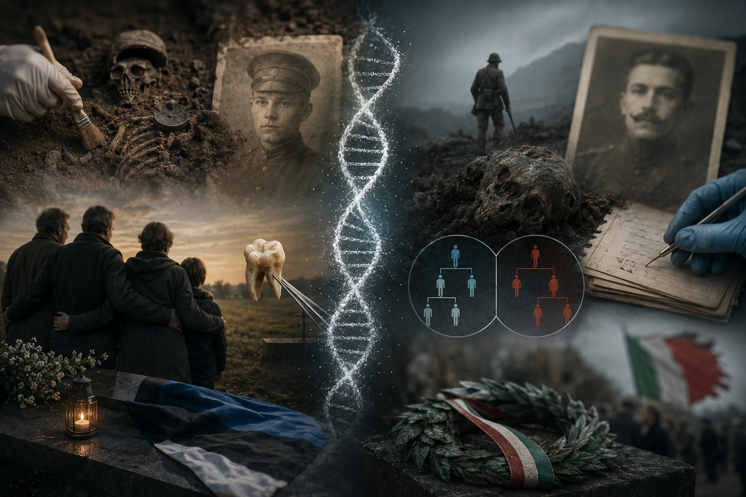 Photo associated with the identification of war heroes