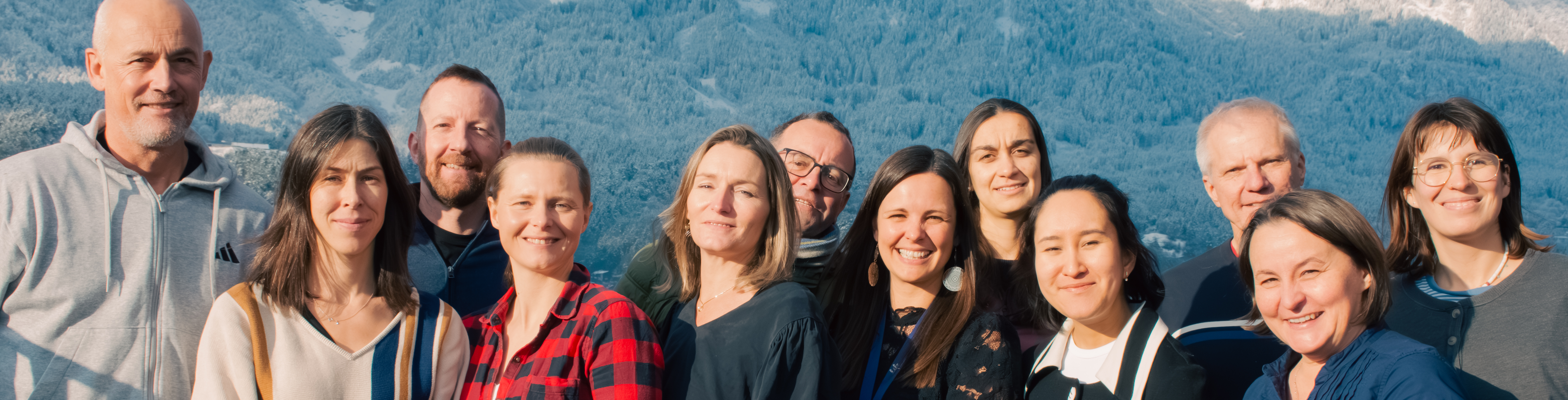 Group photo of the Forensic Genomics team